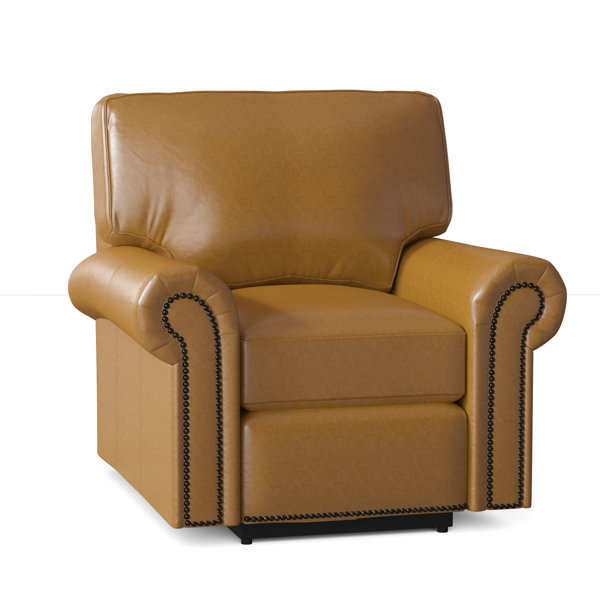Omnia Leather Fairfield Leather Recliner Wayfair Canada